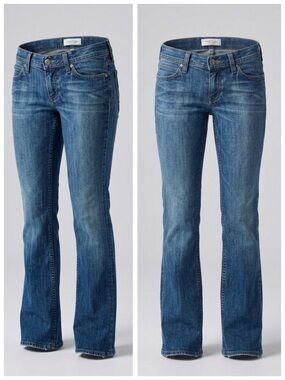 Habitual Denim Vintage Y2K Bootcut Jeans, Medium Baked Indigo Wash sz. 26